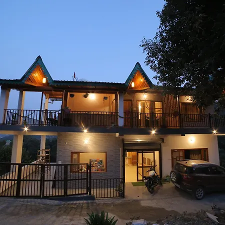 The Wooden Umbrella Near Kaichi Dhaam Apartment Bhimtal Exterior photo